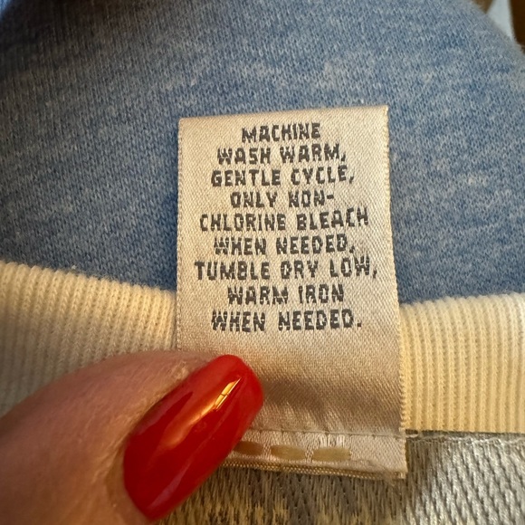 Studio Works Blue Winter / Holiday sweatshirt size medium, very good condition - Picture 6 of 6